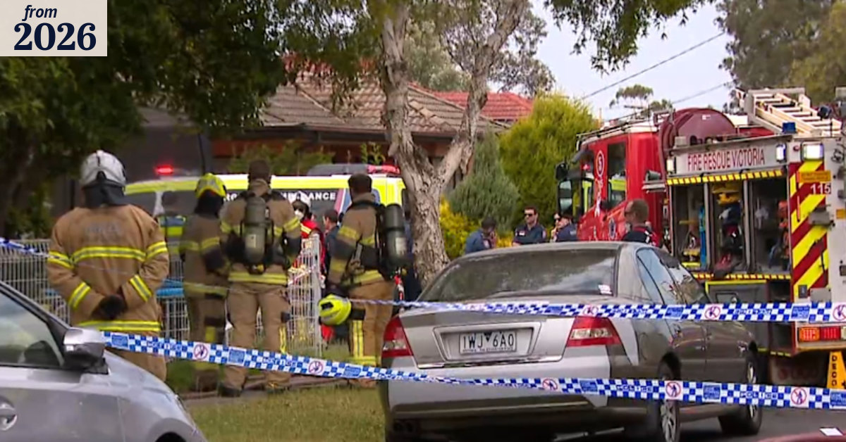Toddler killed, man injured in Melbourne house fire