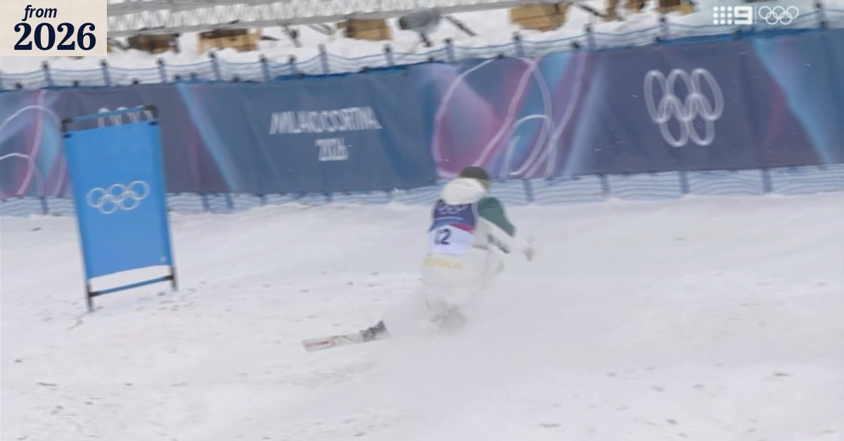 Aussie falters with aggressive run