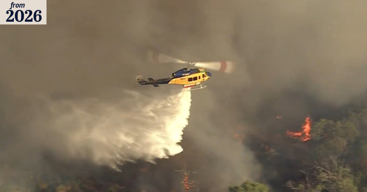 Bushfire emergency in Perth Hills