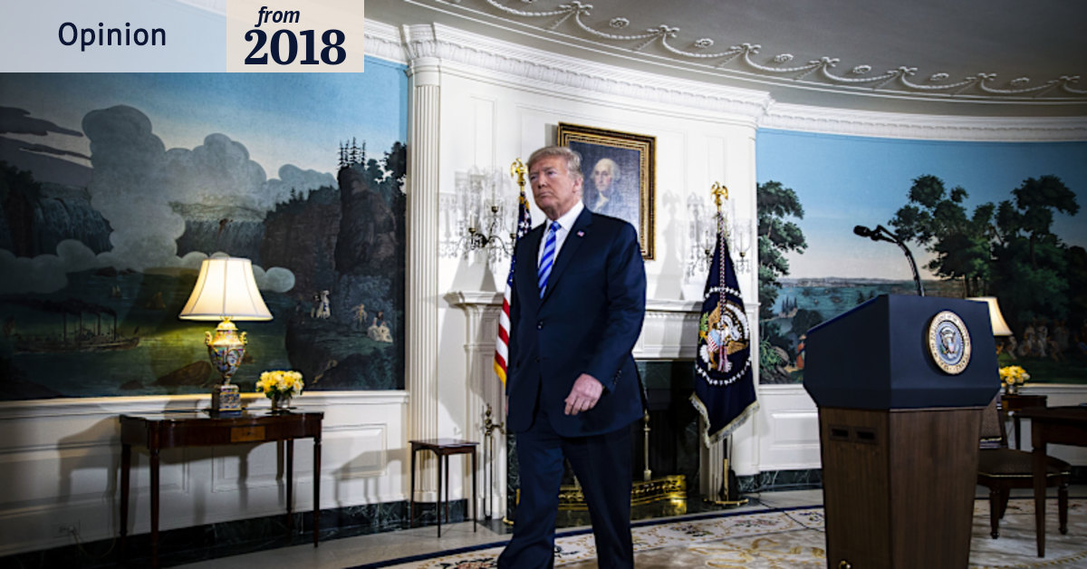 Trump: America has just become a rogue nation