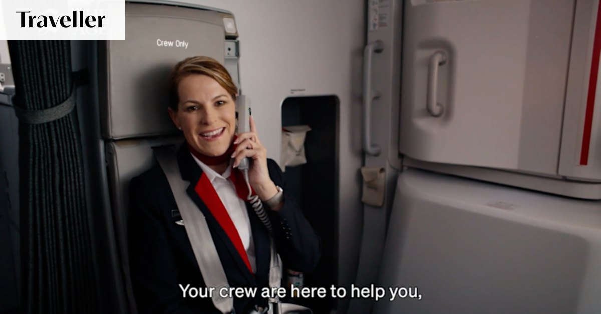 Qantas’ new safety video