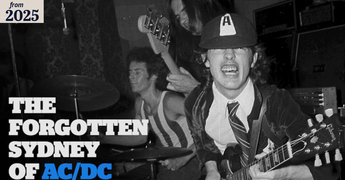 The forgotten Sydney of AC/DC