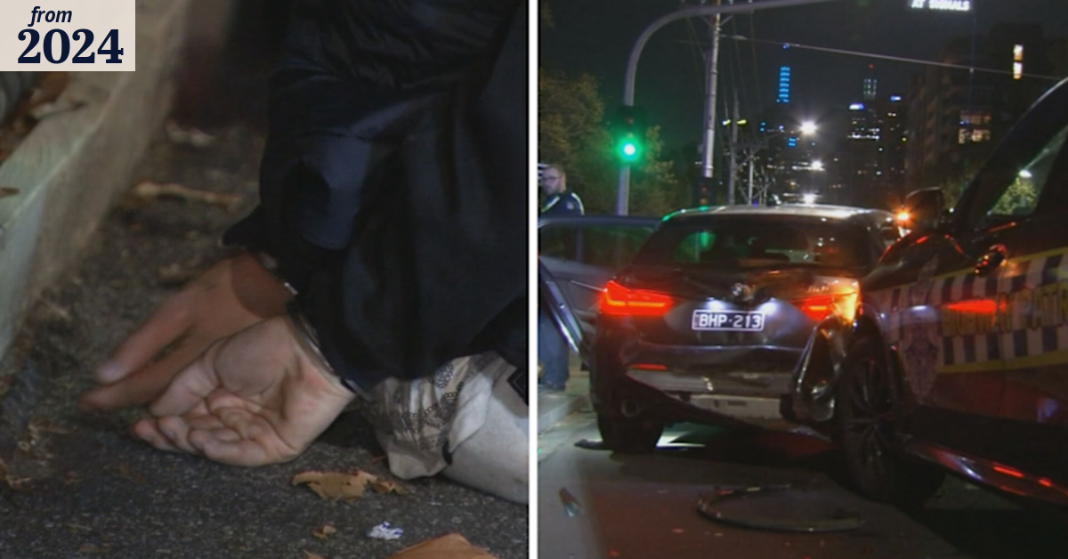 Five teenagers arrested after violent crime spree and police chase