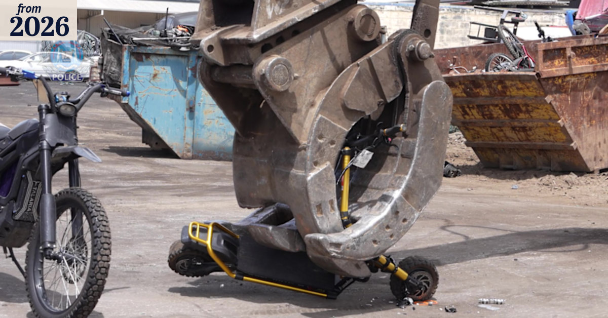 Dozens of e-rideables seized, crushed as WA police crack down on Perth ...