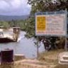 The car ferry across the Daintree River near Daintree