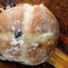 Sourdough hot cross bun