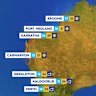 National weather forecast for Monday August 18