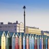 Beach huts at Hove which can change hands for more than $30,000.