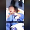 A video recorded at a Sydney childcare centre shows a staff member repeatedly slapping a baby girl. Source: ABC