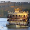 Ebb and flow ... the PS Murray Princess cruises elegantly down the river.