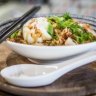 Chicken congee at Luxsmith, Seddon.