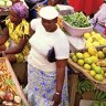 Market, St George's, Grenada. 