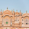 The famous Hawa Mahal, 'Palace of Winds', in Jaipur.