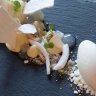 Elementary: 'Molecular' coconut and lychee Eton mess.