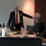 'What are you going to do? Hit me?" Extraordinary leaked video of heated exchanges between high-powered board members of a company under pressure.