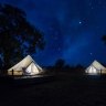 PLEASE ARCHIVEÂ sataug10limestone limestone coast south australia ; text by Mark Chipperfield ; SUPPLIED via journalist ; Bellwether glamping tents