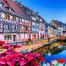 Strasbourg in France has pretty half-timbered gingerbread-style houses.