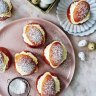 Swedish-style cream buns with almond and cardamom.