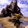 Glorious granite . . . rock formations highlight the rugged beauty of Kosciuszko National Park.