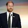 The prince arrived with no public notice to address the Kyiv Security Forum, where he said he was speaking as a former soldier rather than a political figure and called for American leadership to end the war.