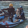 The high-stakes rescue followed several distress calls from the public.