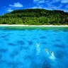 The pristine waters of Tonga.