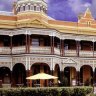 The Queenscliff Hotel's grand exterior.