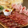 The salumi board at Saluministi.