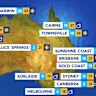 National weather forecast for Sunday August 10.