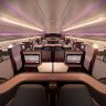 Little homes in the sky: Qatar Airway's business class Qsuites.