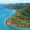 Secluded ... an aerial view of Bloomfield Lodge.