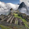 Ancient ruins among the clouds: Machu Picchu in Peru.