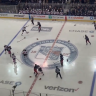 All 10 players were involved as the match between the New York Rangers and New Jersey Devils opened with the second-quickest fight ever seen at Madison Square Garden. Credit: @ryannovo62