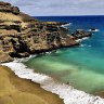 Papakolea Beach.