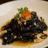 Squid ink pasta at Tipo 00.