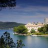 Benedictine monastery on  Mljet island.