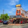 Geno's is one of the best places in Philly for a cheesesteak.