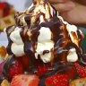 Mouth-watering ... waffles and chocolate are Belgian favourites.