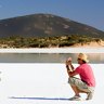 Natural beauty ... on Lake Gairdner.