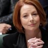 Prime Minister Julia Gillard during Question Time at Parliament House Canberra on Monday 12 September 2011.Photo: Alex Ellinghausen