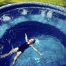 The giant jacuzzi at Rick's Place in Mollymook. Photo: Belinda Russell.