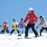 A lower centre of gravity and youthful fearlessness make learning to ski easy for children. 