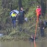 Two bodies have been pulled from a river north-west of Sydney after a car carrying three men crashed into the water overnight.