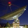 Is there anybody out there ... the CSIRO Parkes Radio Telescope captures radio signals from the far reaches of the universe. 