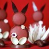 Adriano Zumbo's macaron Easter bunnies.