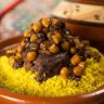 Sweet lamb Rabat tagine.