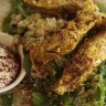 Moroccan chicken from Brightbird Cafe.
