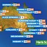 National weather forecast for Monday, May 4