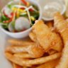 Fish and chips are done with smarts and quality produce at the Plough Hotel.