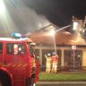 Fire at Donovans restaurant.